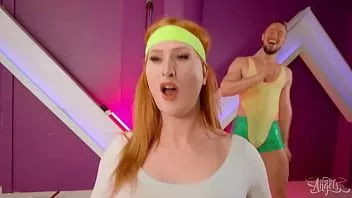 Redare (skyy knox's) pervy vibe overstages (evie envy) prezența duo-ului dracu în timp ce filmează - trans angels