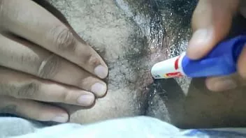 Abspielen Markierstift ins Arschloch stecken, um meine Prostata zu massieren