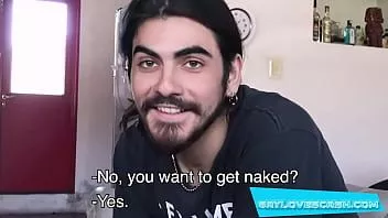 play Gaylovescash.com - no 92 - before i know it, the two of us are completely undressed and he is slobbering on my fat cock.