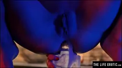 play الجليد دسار الشرج الاستمناء: صغيرتي امرأة سمراء ضيق الأحمق مارس الجنس من الصعب