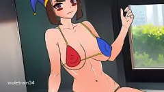Putar Hentai Anime Pomni's Circus Orgy: Uncensored & Anal