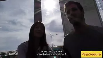 Play Boy cant pay for hotel and he should watch his gf fucking (complet)